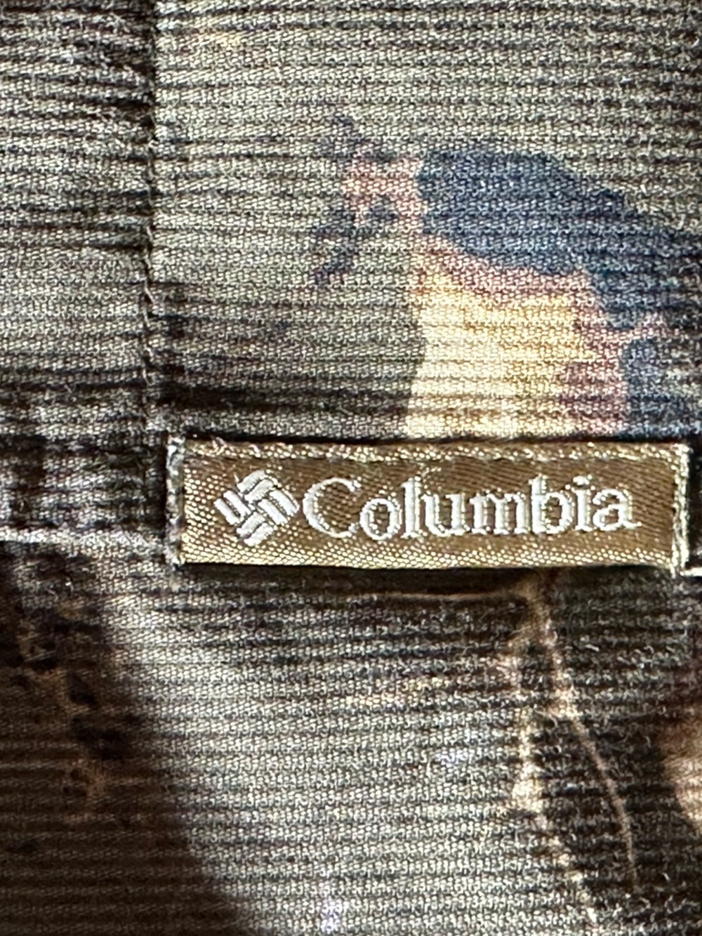 Columbia River Lodge Olive Green Corduroy Elk  Button Shirt Mens XL #outdoors - Picture 7 of 8